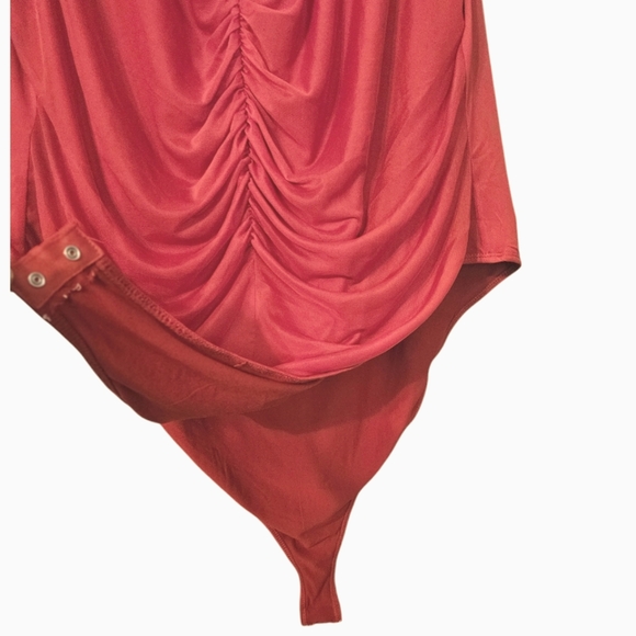 It's Women's Gathered  Bodysuit Tops Size 3X - Picture 3 of 6